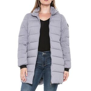 New! Gerry Halfmoon Stretch Active Hooded Puffer Jacket size M